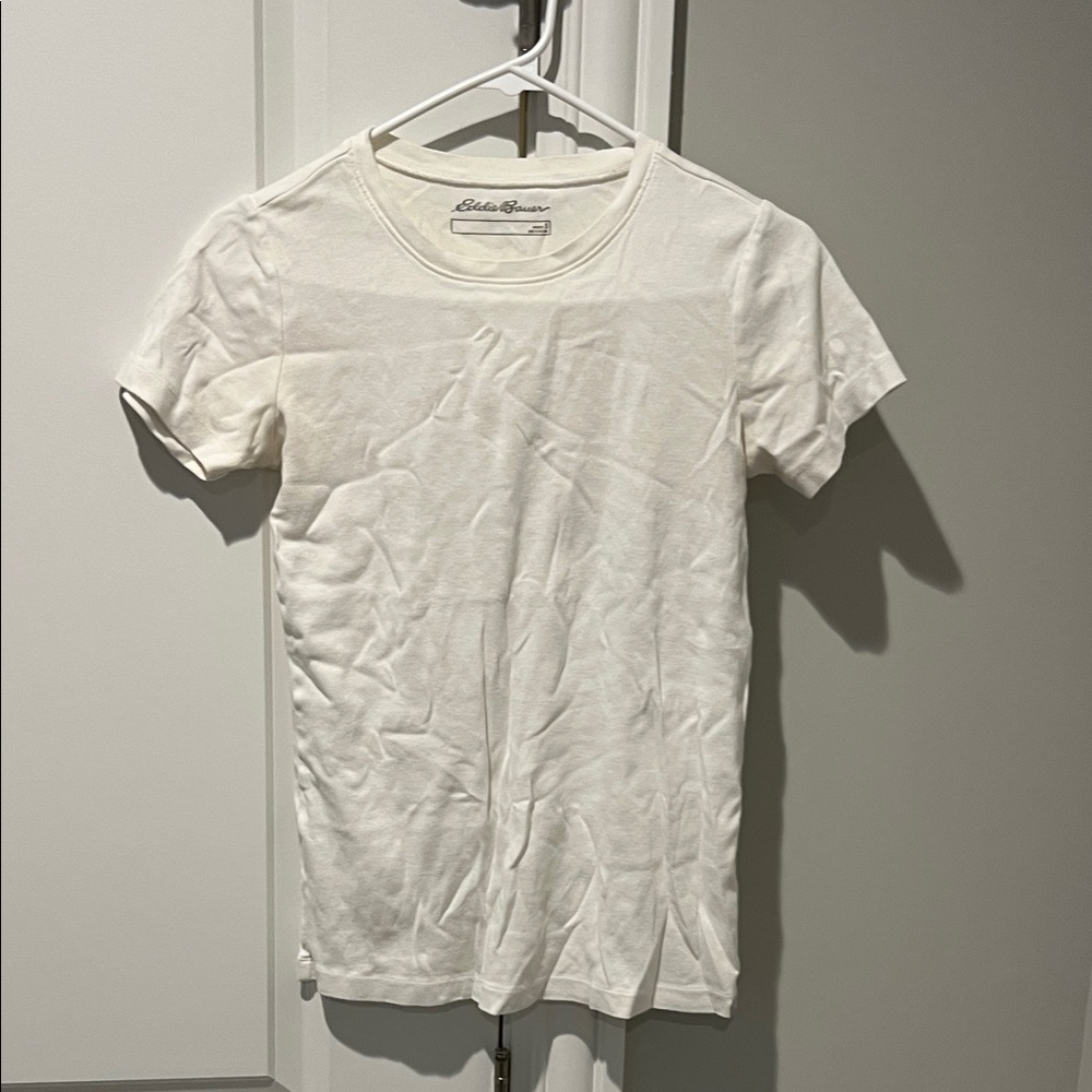 Eddie Bauer White Women's T-Shirt